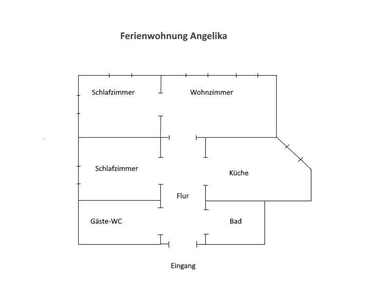 Ferienwohnung Angelika 威廉港 外观 照片